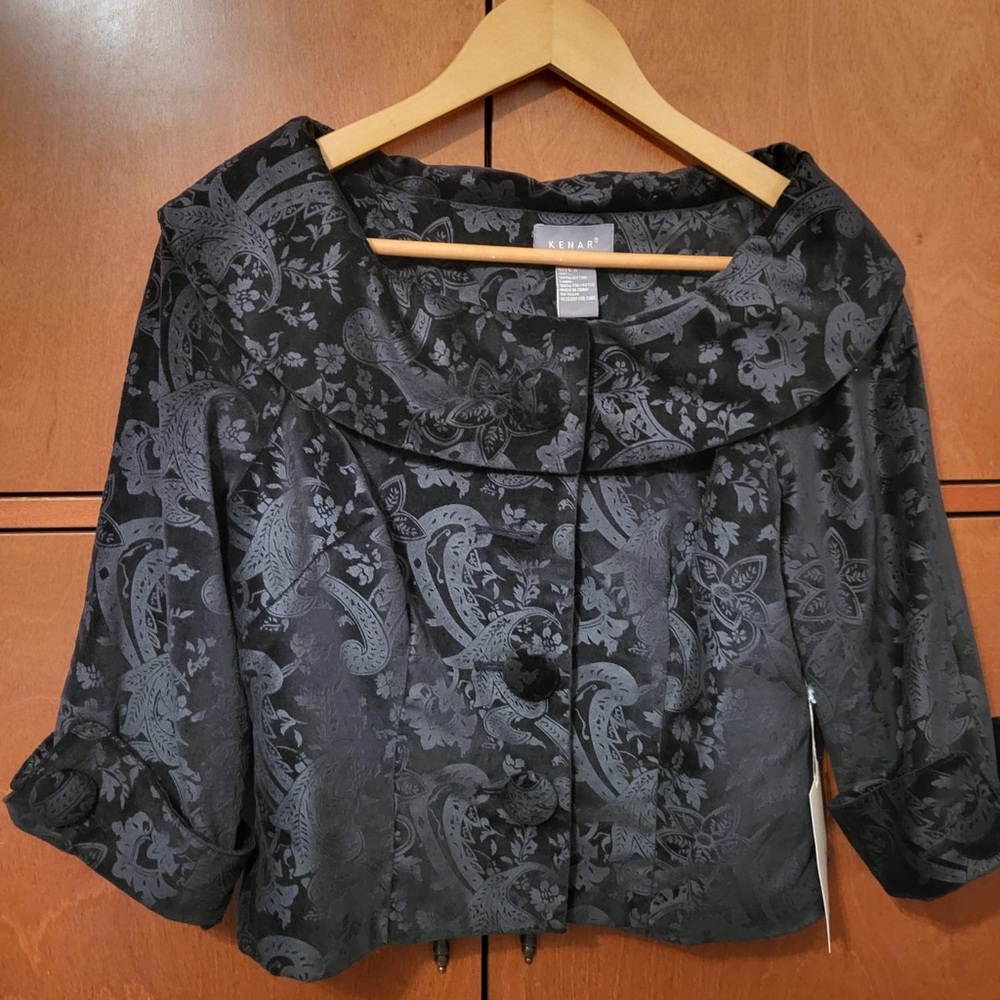 Beautiful jacket great for occasions, work, brocade Kenar brand sz 6